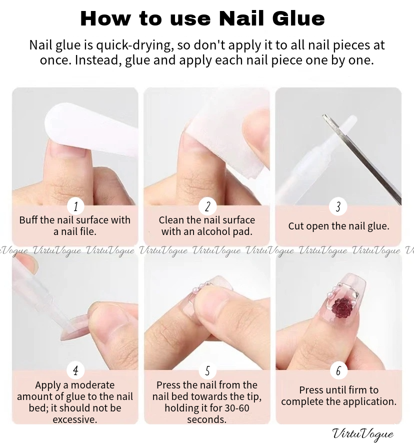 How to use Nail Glue